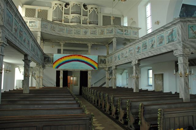 Laurentiuskirche Zwenkau Kirchenschiff